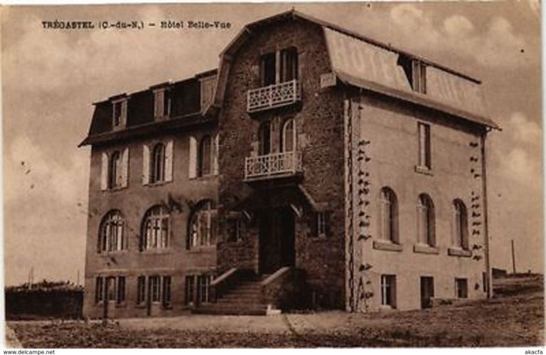 Carte postale Hôtel Bellevue Trégastel